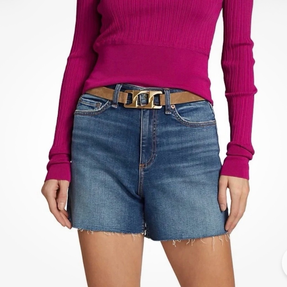 Rag and Bone Nena High Rise Short in Palmer size 33